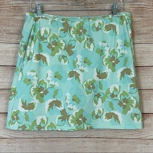 Izod Cool FX Floral Tennis Golf Workout Skort Medium Izod XFG